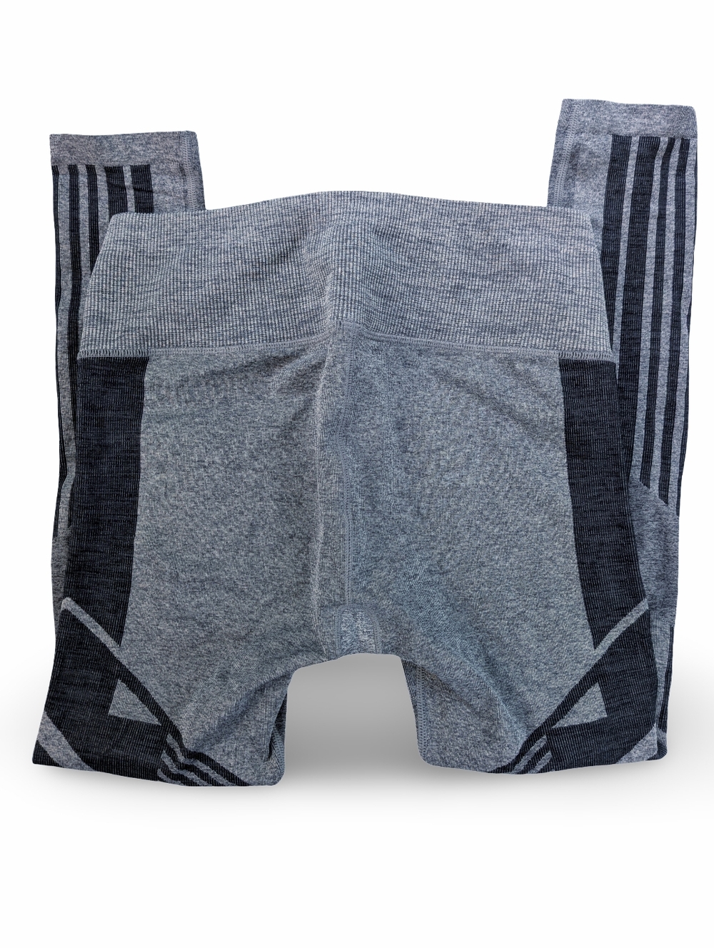EUC Alo Yoga 7/8 High Waist Seamless Tempo Leggings in anthracite heather Size M - Picture 4 of 6